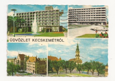 FA14 - Carte Postala- UNGARIA - Kecskem&amp;eacute;t, circulata 1971 foto