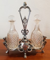 CHRISTOFLE-OLIVIERA DIN METAL ARGINTAT-CHRISTOFLE FRANTA SECOL XIX