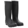 VidaXL Cizme de ploaie, negru, PVC, mărime 46 137595
