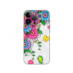 Folie Skin Compatibile cu Apple iPhone 13 Pro Max Wraps Skin Sticker Flower