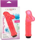 Vibrator cu stimulare Climaxer, 14 x 7 cm, Rosu#