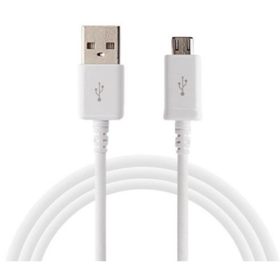 Cablu date/ incarcare microUSB LDNIO, microUSB tata - USB tata, 1m, compatibil tablete si telefoane, calitate deosebita, alb foto