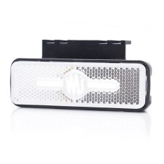 Lampa gabarit LED WAS W254 , pozitie fata alb, 12V-24V, montaj universal
