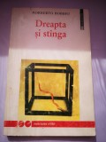 Dreapta si stinga - Norberto Bobbio, 1999, Humanitas, Societatea Civila, Carte Politica, 146 pagini