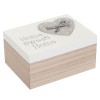 Cutie de depozitare din lemn cu capac &#039;&#039;Home sweet home&#039;&#039;, Neirini, Multicolor, 20 x 15 x 10 cm