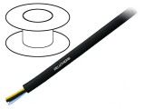 Cablu Electric HELUTHERM 120 3G1.5mm2 Negru