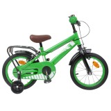 vidaXL Bicicletă pentru Copii 16 Inci pentru 4-6 ani Verde 42009366