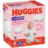 Cumpara ieftin Huggies - Pants D Box (nr 4) Girl 72 buc, 9-14 kg