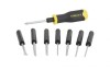Surubelnita Multifunctionala Stanley cu 8 Varfuri, Maner Bimaterial, Tije Cromate Anti-Rugina, 0-62-511
