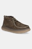 Jeep pantof KAUAI WALLABEE MID SUEDE culoarea verde, JM52041A
