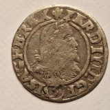 Austria 3 kreuzer 1647 Vratislav argint Ferdinand lll