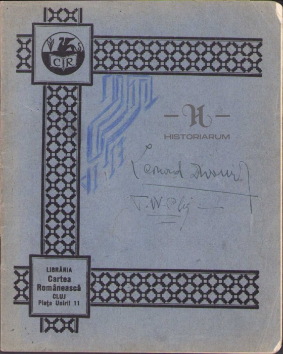 HST 49S Manuscris Leonard Divarius piesa Scaiut anii 1930 VEZI DESCRIEREA