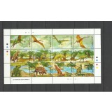 GUYANA 1993 FAUNA ANIMALE PREISTORICE DINOZAURI