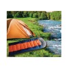 Sac de dormit (170+30)x70 cm, Bleu/Portocaliu, Poliester, Outdoor, Camping, Drumetii