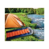 Sac de dormit Sleeping Bag, (170+30)x70 cm, Bleu/Portocaliu, General