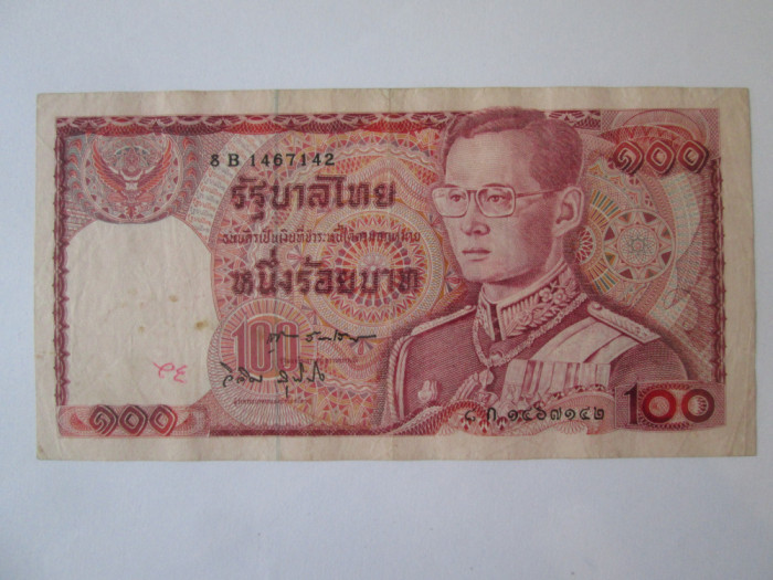 Thailanda 100 Baht 1978