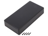 Carcasă Universală Neagră ABS 85.5x170x35.5mm