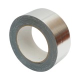 Cumpara ieftin Banda argintie 0.6 x 50 mm x 10 m butilica hidroizolanta autoadeziva cu folie de aluminiu