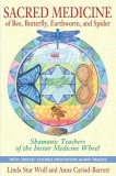 Sacred Medicine of Bee, Butterfly, Earthworm, and Spider: Shamanic Teachers of the Instar Medicine Wheel [With CD (Audio)]