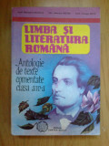 E0d LIMBA SI LITERATURA ROMANA. Antologie de texte comentate clasa a IV-a