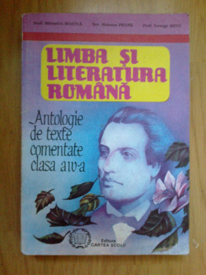 e0d LIMBA SI LITERATURA ROMANA. Antologie de texte comentate clasa a IV-a foto