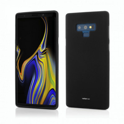 Husa Vetter GO pentru Samsung Galaxy Note 9, Soft Touch, Negru foto