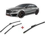 Cumpara ieftin Set 3 stergatoare MERCEDES-BENZ CLA Shooting Brake (X117) 2015-2019, parbriz si luneta, Bosch Aerotwin