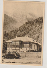 Muntii Bucegi-Cabana Gura Diham (Valea Cerbului),circulata Ploiesti-Buc. ,1956 foto