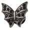 Jibbitz Crocs Black Butterfly