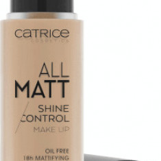 Catrice All Matt Shine Control fond de ten 027N Amber Beige, 30 ml