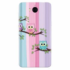 Husa silicon pentru Huawei Y5 2017, Cute Owl