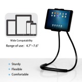 Suport Telefon Reglabil Handsfree, Flexibil, pentru Dispozitive 4.7-7.6 inch, Negru, CMCLASS