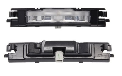 Lampa numar Toyota Yaris (Xp90) Hb, 01.2006-03.2011 , Yaris (Xp10), 04.1999-12.2005 Versiuni Frantuzesti, spate, Centru, W5W; cu becuri, TYC foto