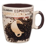 Cana Ceramica Cafea, 230ml, Multicolor, Oem