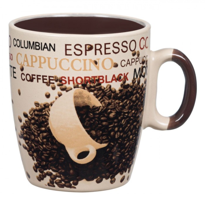 Cana Ceramica Cafea, 230ml, Multicolor