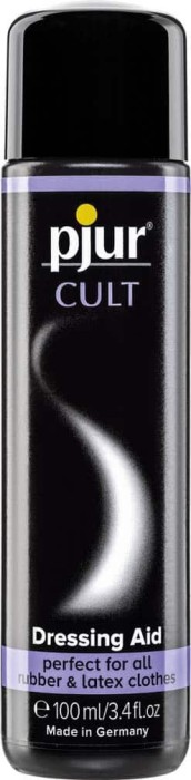 pjur&reg; CULT - Soluție pentru &Icirc;ngrijire Materiale ca Latex, Piele, Cauciuc, 100 ml