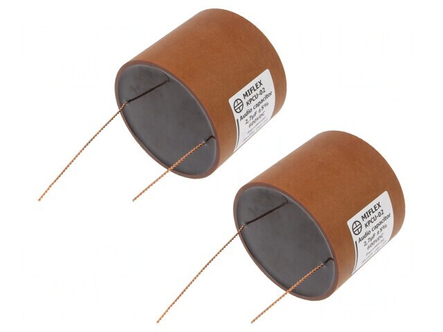 Condensator 2,7uF 600VDC Cupru-Polipropilenă-H&acirc;rtie