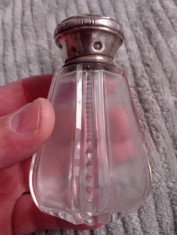 Solnita sticla sau cristal cu dop de argint 950 Franta