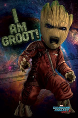 Guardians of the Galaxy Vol. 2 Poster Angry Groot 61 x 91 cm foto