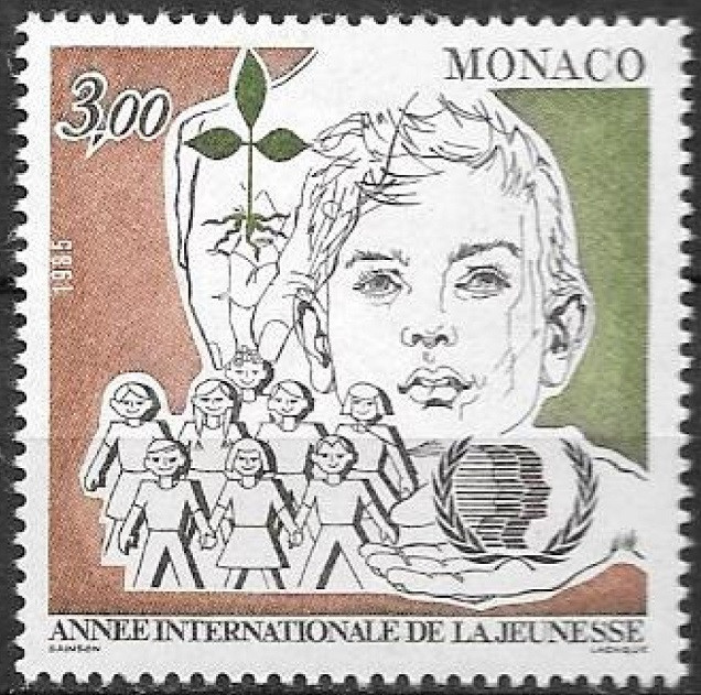 C4915 - Monaco 1985 - Anul tineretului neuzat,perfecta stare