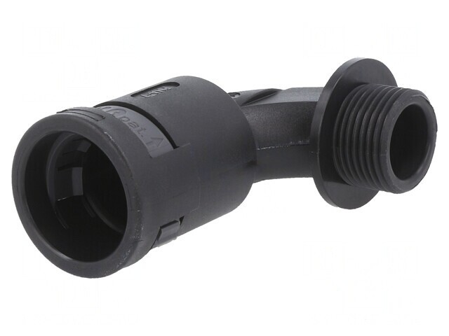 Conectori &icirc;n unghi 90&deg; filet metric exterior poliamidă 6