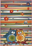 Cumpara ieftin Covor Camera Copii Kolibri 11182-140, Marime 120 x 170 cm, Multicolor, Inaltime Fir 9 mm, Antialergic, Polipropilena, Gradinita, Cresa, Loc de Joaca
