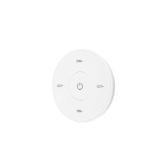 Telecomanda MiBoxer K2S Mini, control CCT, 2.4GHz, CR2032, montaj magnetic, raza 30m, alb