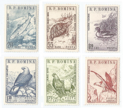 Romania, LP 489/1960, Monumente ale naturii, MNH foto