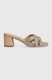 Aldo papuci Curtsy femei, culoarea bej, cu toc drept, 13736270.Curtsy