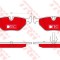 Set placute frana,frana disc BMW Seria 3 Compact (E46) (2001 - 2005) TRW GDB1344DTE