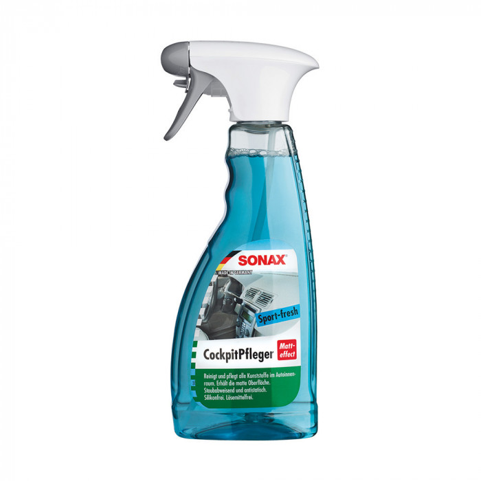 Solutie Curatare Bord Sonax Cockpit Pfleger Sport-Fresh Matt-effect, 500ml