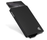 Cumpara ieftin Portofel pentru carduri POWR, cu protectie RFID, negru - RESIGILAT
