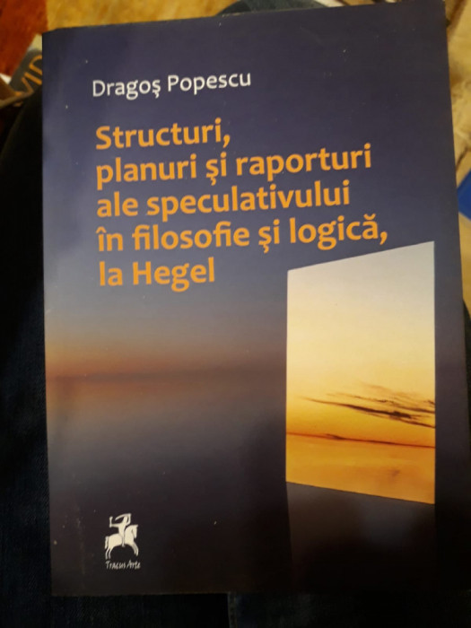 Dragoș Popescu - Structuri, planuri și raporturi ale speculativului &icirc;n filosofie