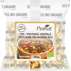 TVP Proteina vegetala texturata din mazare bio, textura medie, 150g Pronat